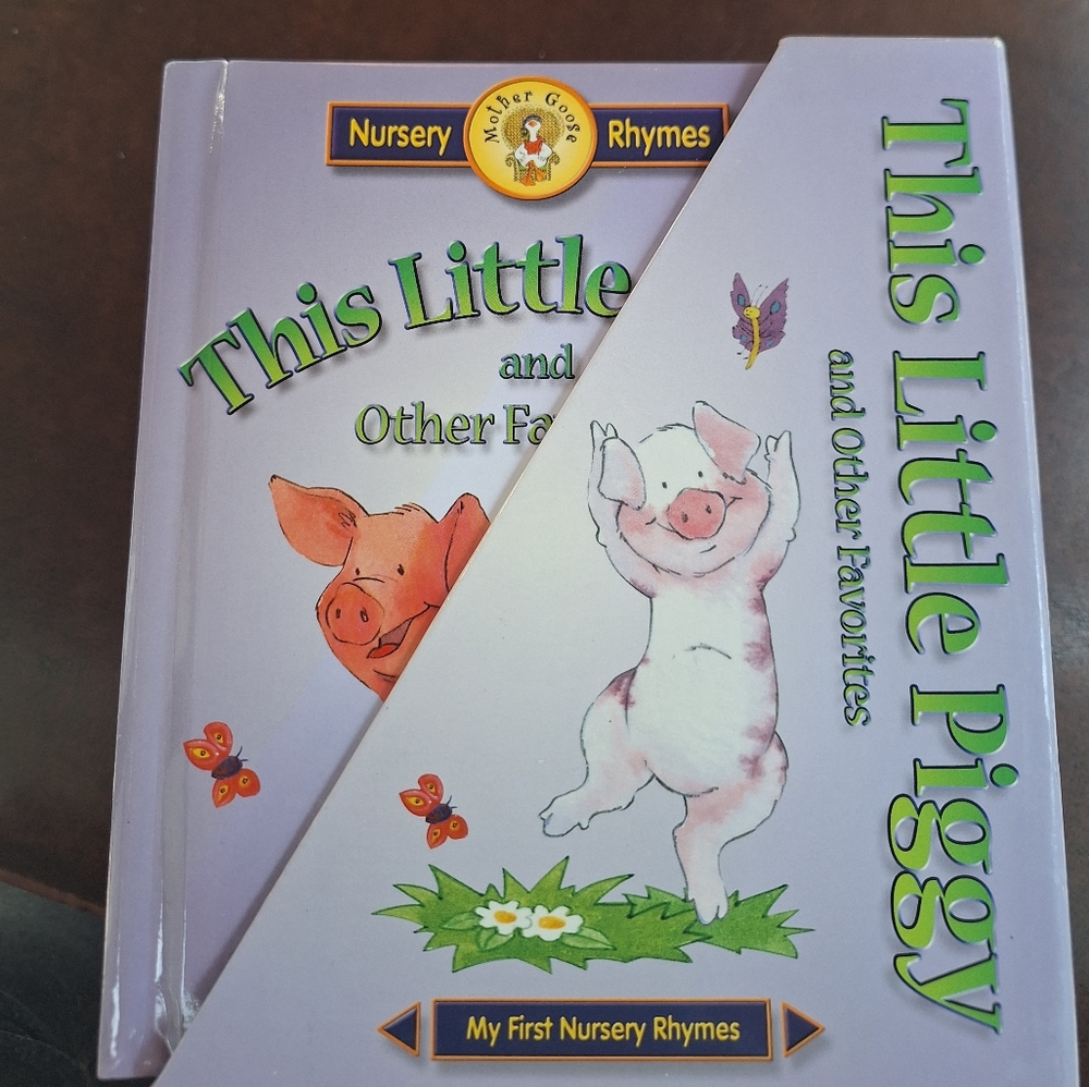 Nursery Rhyme 'This Little Piggy' Book